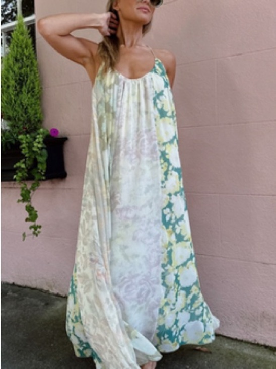 Zara Dresses & Skirts - Zara ZW Floral Patchwork Maxi Dress - Small - NWT